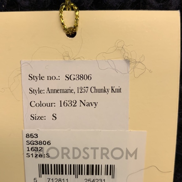 Stine Goya Annemarie Chunky Sweater Tank in Navy at Nordstrom, Small 🤩 BR1-G - Picture 6 of 8